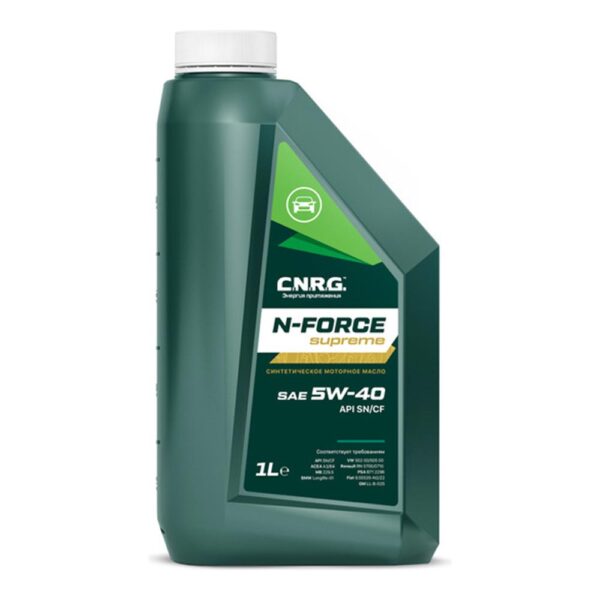 Масло моторное CNRG N-FORCE Supreme 5W-40